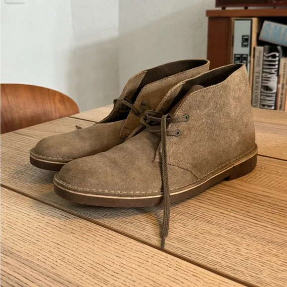 Clarks | Shoes | Clarks Originals Taupe Suede Chukka Boots  display picture 1
